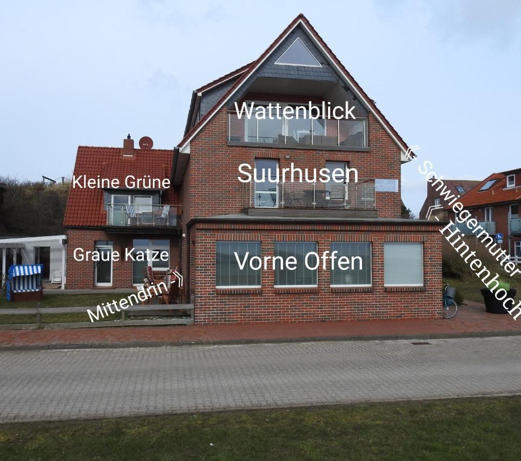 Haus Ohne Namen Juist Apartment Bagian luar foto